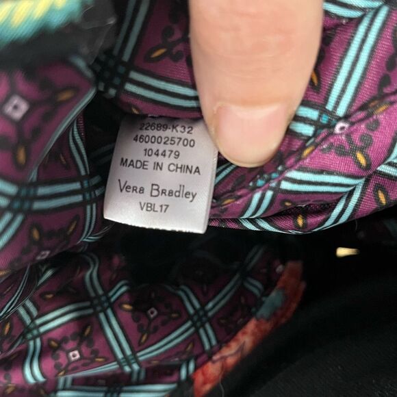 Vera Bradley | Student School Vacation Travel Floral Backpack OS - Picture 8 of 8